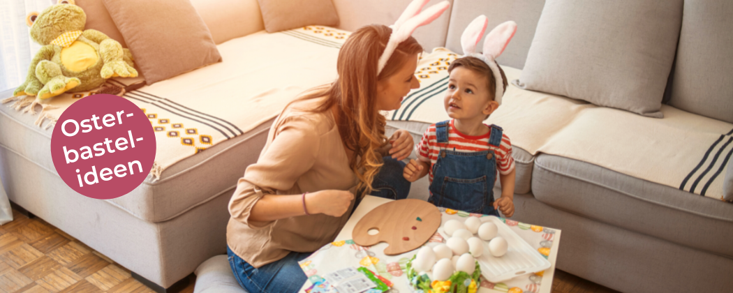 Tolle Bastelideen für Frühling und Ostern - mit Anleitungen & Vorlagen