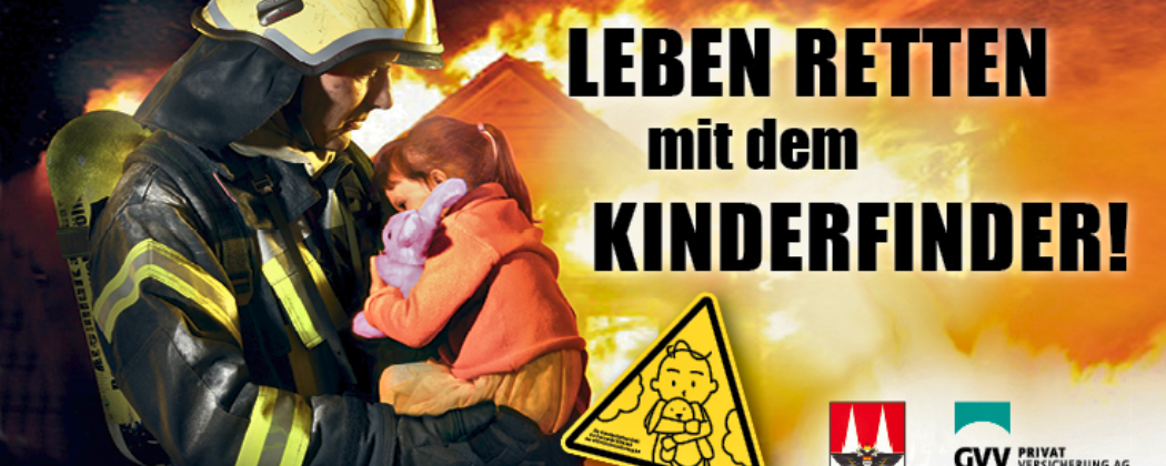 Der Kinderfinder - GRATIS Rettungssticker