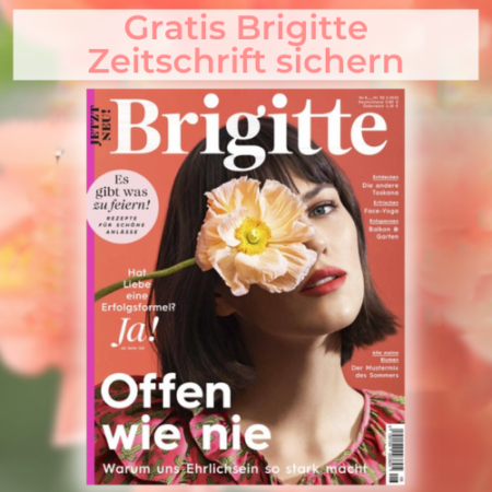 Gratis Brigitte Zeitschrift sichern