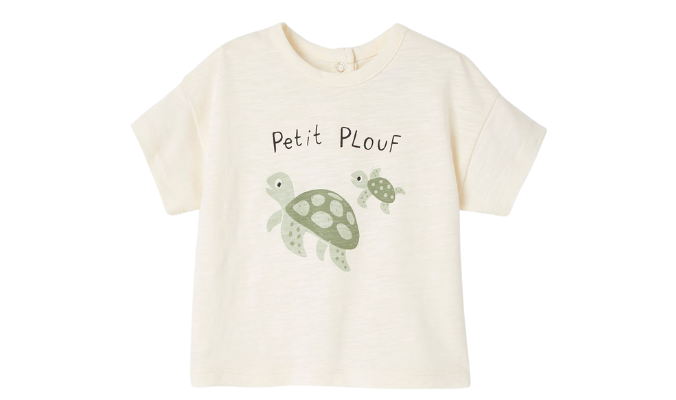 Baby T-Shirt mit Meerestieren