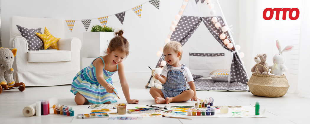 Otto Shopseite Kinder spielen im Zimmer