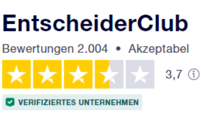 EntscheiderClub Bewertung