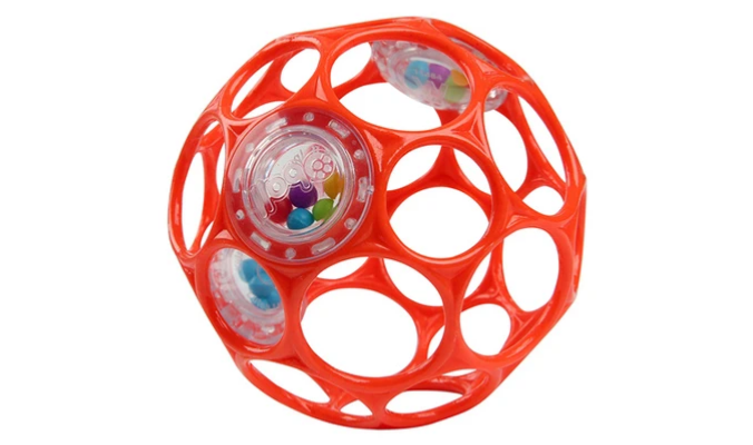 Oball Rattle™ rot