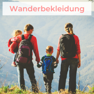 Wanderbekleidung für Kinder