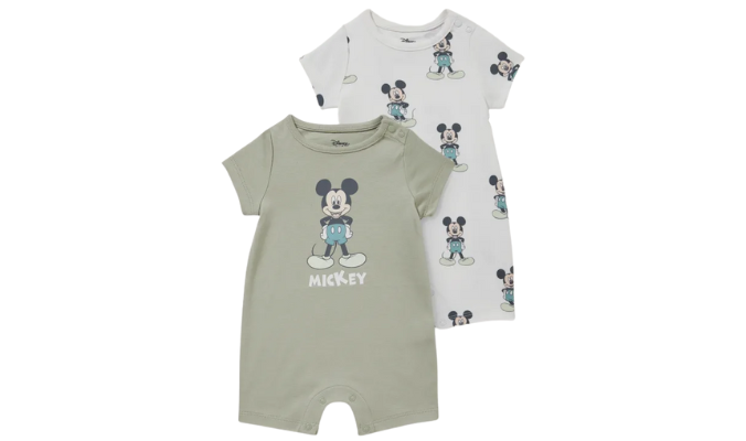 Multipack 2er - Micky Maus - Baby-Schlafanzug