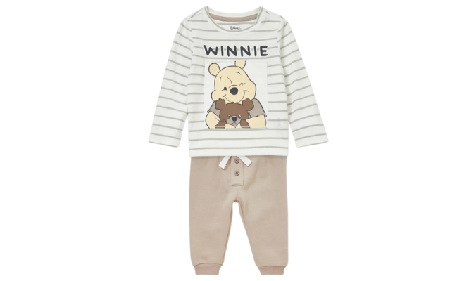 Winnie Puuh - Baby-Outfit - 2 teilig