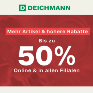 🔥 Bis 50%: Sale bei Deichmann