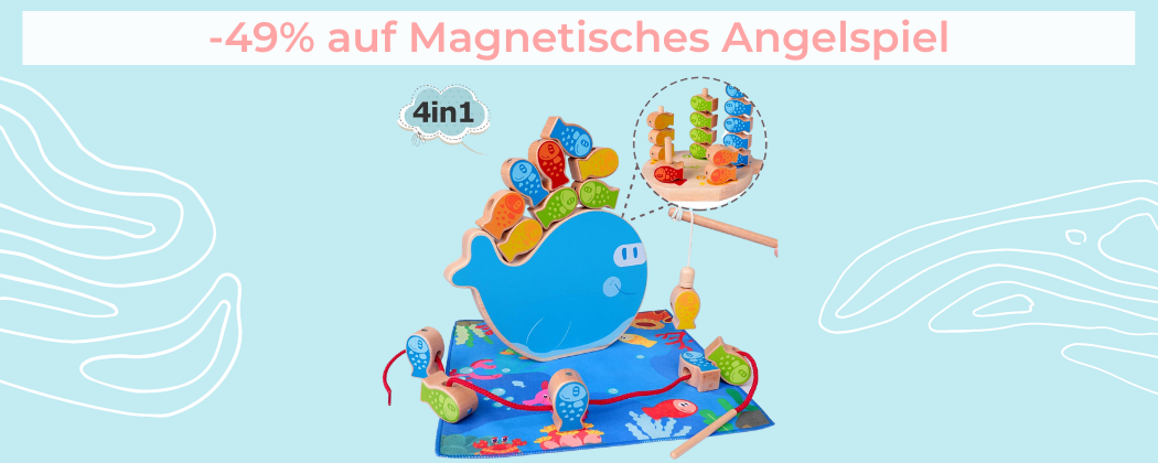 Magnetisches Angelspiel