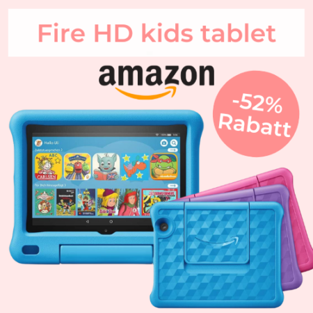 -52% Rabatt auf Fire HD 8 Kids-Tablet bei Amazon