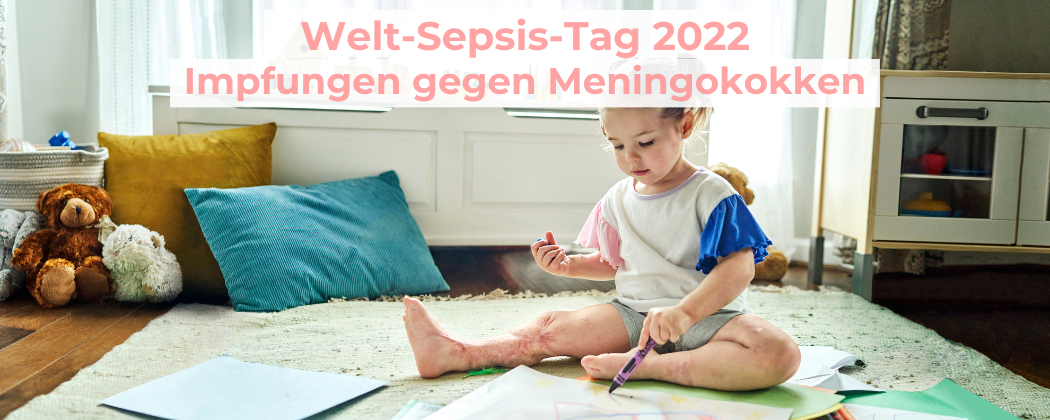 Banner: Welt-Sepsis-Tag 2022 | Impfungen gegen Meningokokken