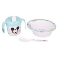 Stor Kindergeschirr-Set »Mickey Mouse Babygeschirr 3er Set«