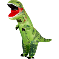 THE TWIDDLERS Lustiges Aufblasbares Dino Kostüm