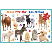 Mein Streichel-Bauernhof: Adventskalender mit Fühlelementen