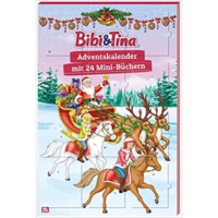 Bibi und Tina: Minibuch-Adventskalender: Mit 24 Mini-Büchern