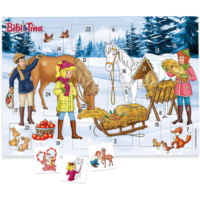 Papierdrachen Adventskalender mit Kindertattoos zum Aufkleben