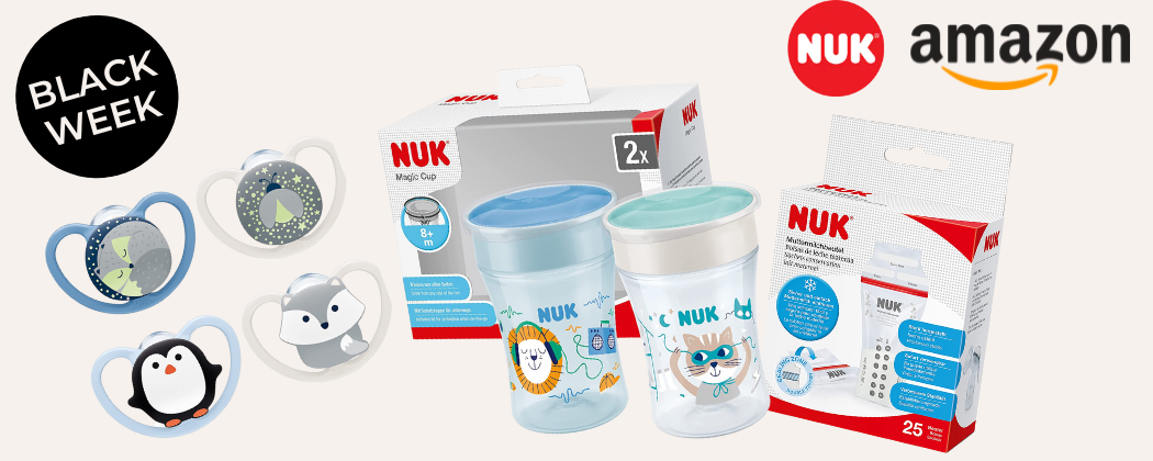 NUK bei Amazon - bis zu 50% Rabatt | Black Deals