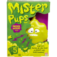 Mattel Games DPX25 - Mister Pups lustiges Kartenspiel und Kinderspiel