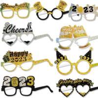 18 Stücke 2023 Silvester Brille