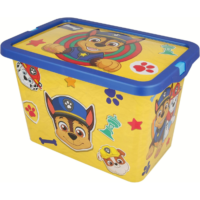 7 Liter Paw Patrol Boy Plain 7 Liter Click Lock Aufbewahrungsbox