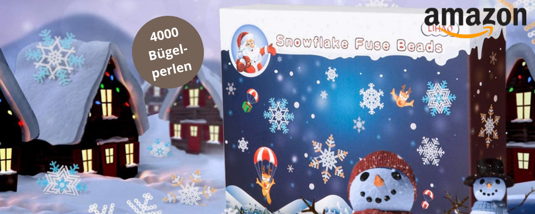 Weihnachten Bügelperlen-Set bei Amazon