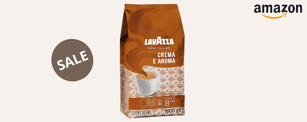 Lavazza Caffè Crema bei Amazon - im Sparabo nur 8,54€ statt 14,99€