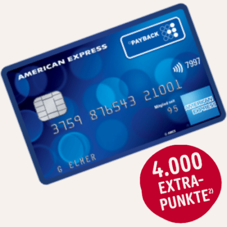 💳 Kostenlose Payback AMEX Kreditkarte + 40€ geschenkt