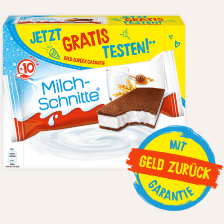 Jetzt Milchschnitte kostenlose testen