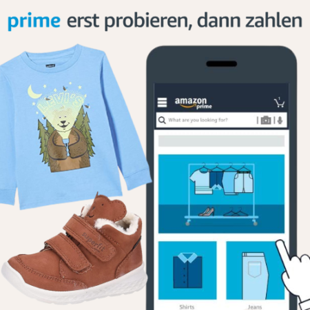 Amazon Prime "Erst probieren, dann zahlen" - So funktioniert's