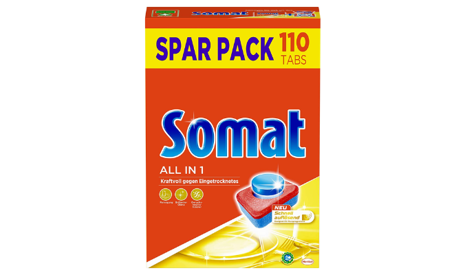 Somat All in 1 Spülmaschinen Tabs bei Amazon - im Sparabo nur 11,70€ statt 16,99€