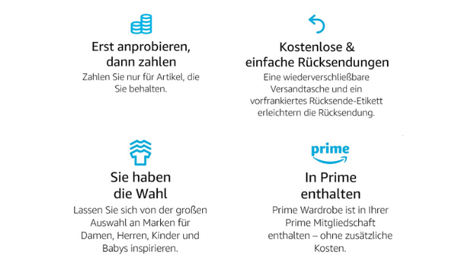 Amazon Prime Erst probieren, dann zahlen 