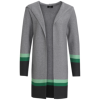 Damen Strickjacke im Colourblocking-Look