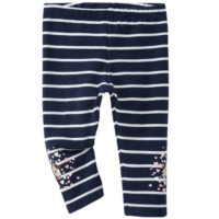 Baby Leggings mit Pferde-Applikation