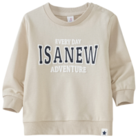 Baby Sweatshirt mit Statement-Print