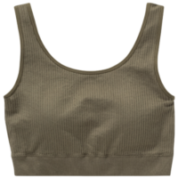 Damen Sport-Bustier mit Rippstruktur