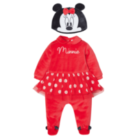 OVS Strampler-Set Minnie rot