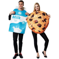 thematys Milk & Cookies Partnerkostüm Milch und Kekse Kostüm