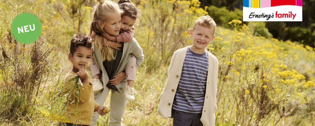 "Das pure Abenteuer" Kollektion bei Ernsting's family