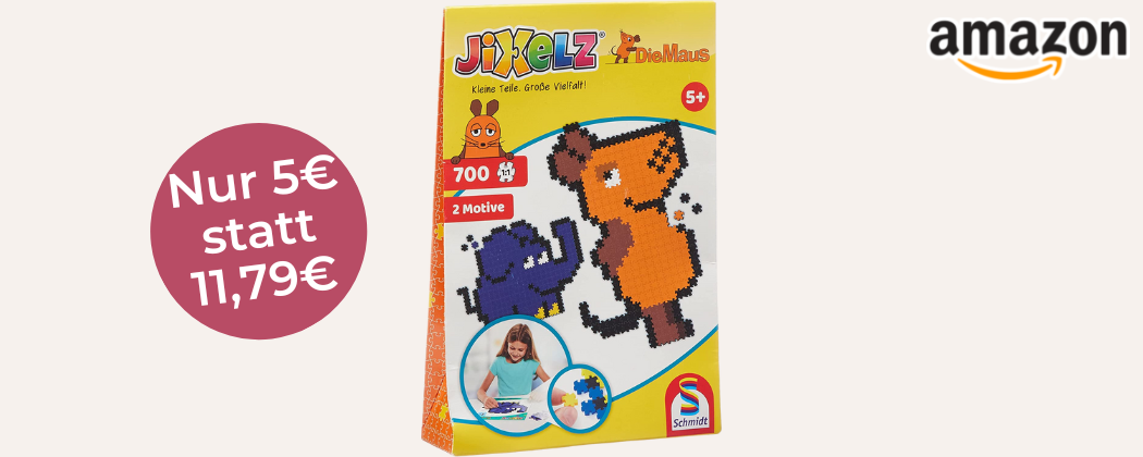 Kinderpuzzle mit der Maus bei Amazon - 58% Rabatt