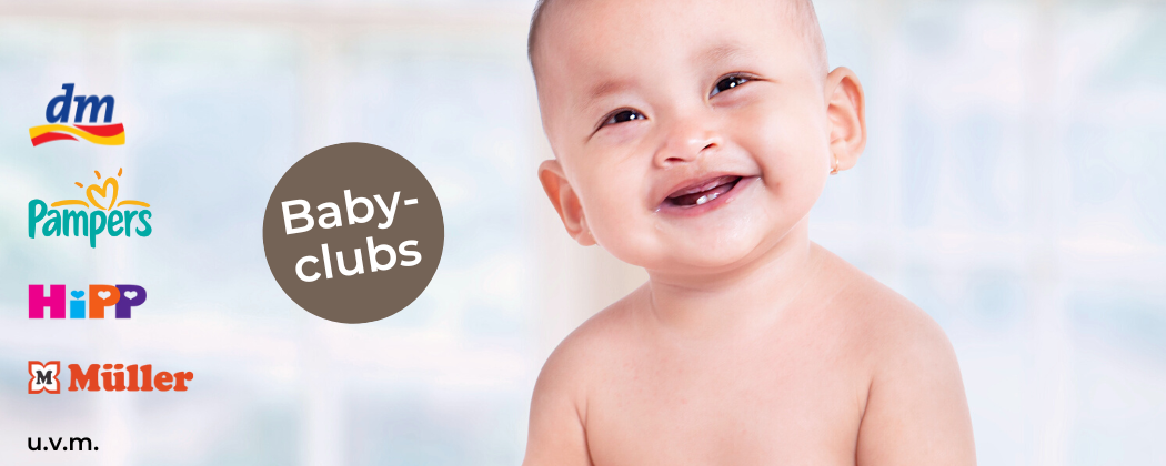Babyclubs - Hol dir deine kostenlosen Willkommensgeschenke