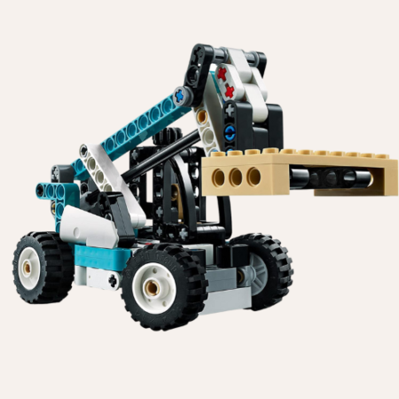LEGO Technic 2-in-1 Teleskoplader Gabelstapler und Abschleppwagen bei Amazon - nur 6,71€