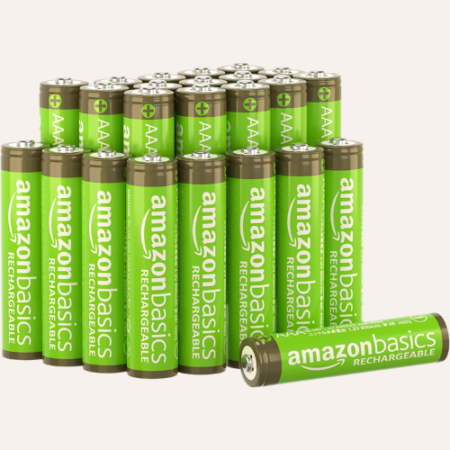 Wiederaufladbare AAA-Batterien bei Amazon - 25% Rabatt
