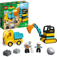 LEGO 10931 DUPLO Bagger und Laster Spielzeug