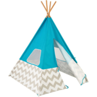 KidKraft Deluxe Tipi Kinderzelt, türkis