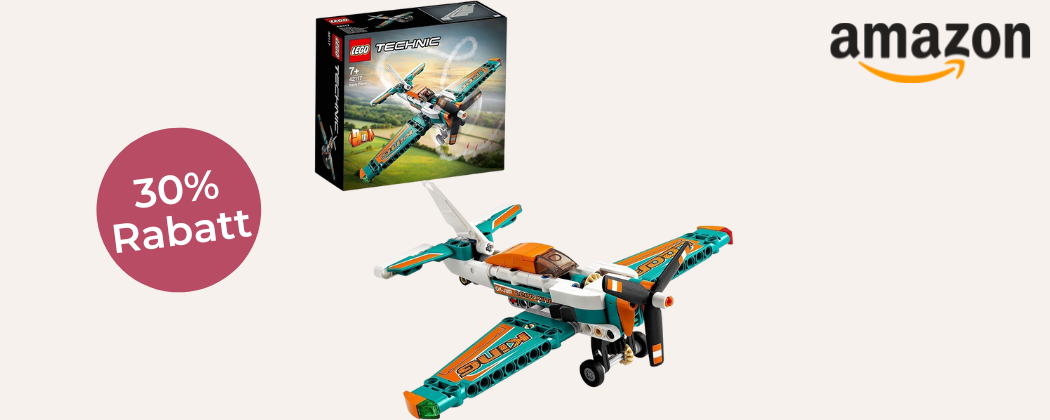 LEGO Technic Rennflugzeug & Jet-Flugzeug bei Amazon - 30% Rabatt