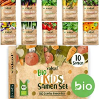 valeaf BIO Gemüse Samen Set für Kinder