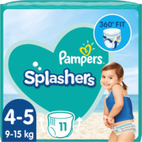 Pampers Baby Windeln Größe 4-5, Splashers, Einweg Schwimmwindel