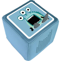 3D Monster Toniebox Sticker