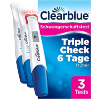Clearblue Schwangerschaftstest Ultra Frühtest Kombipack Triple-Check