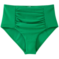 Damen Bikinislip mit Raffungen