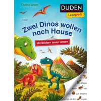 Duden Leseprofi – Mit Bildern lesen lernen: Zwei Dinos wollen nach Hause, Erstes Lesen